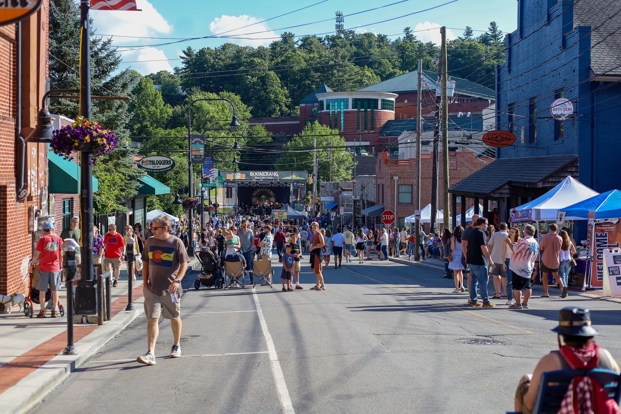 Boonerang Fun in the Sun - Downtown Boone
