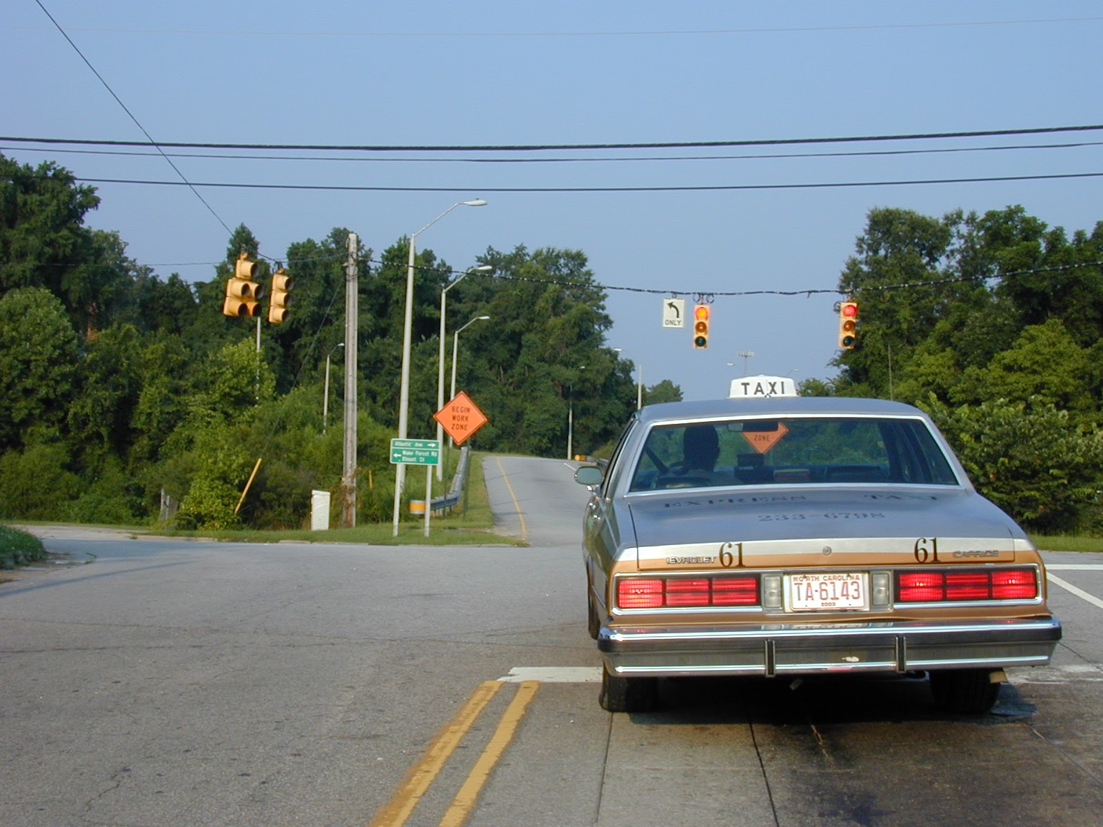 Cab 61 - Old Louisburg Rd