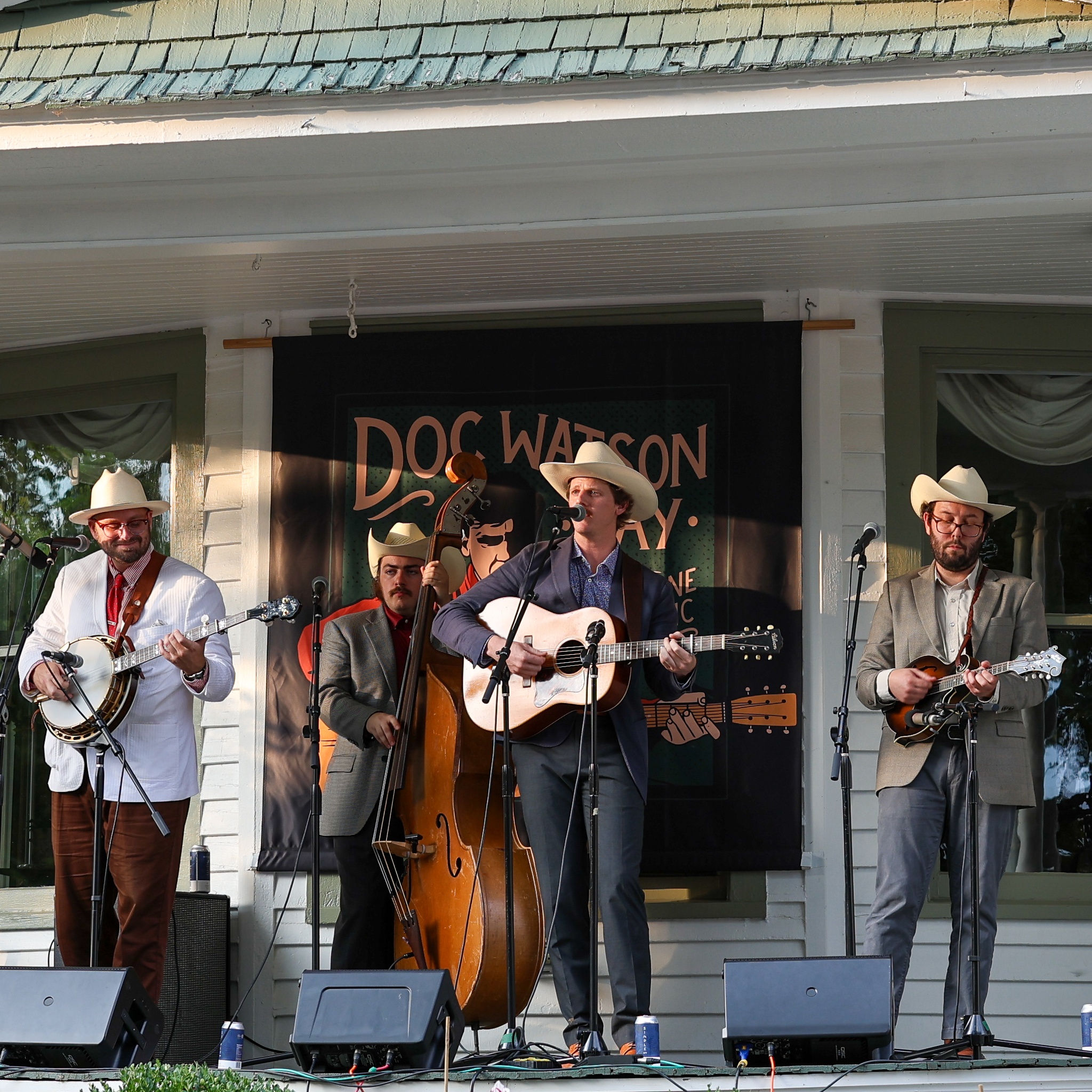 Asheville Mountain Boys at Jones House Community Center · Doc Watson Day