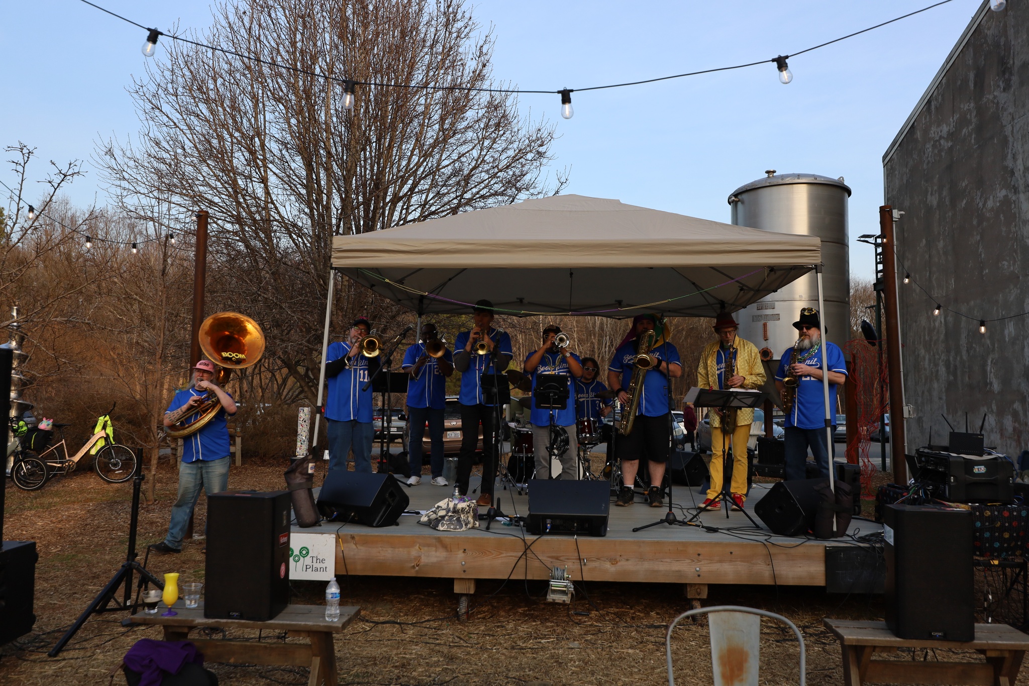 Boom Unit Brass Band at The Plant
