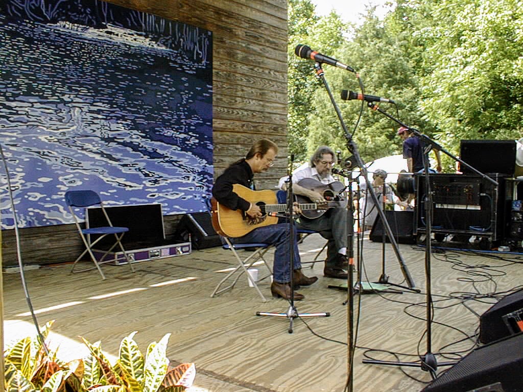 Tony Rice & Norman Blake at Festival for the Eno · Meadow Stage
