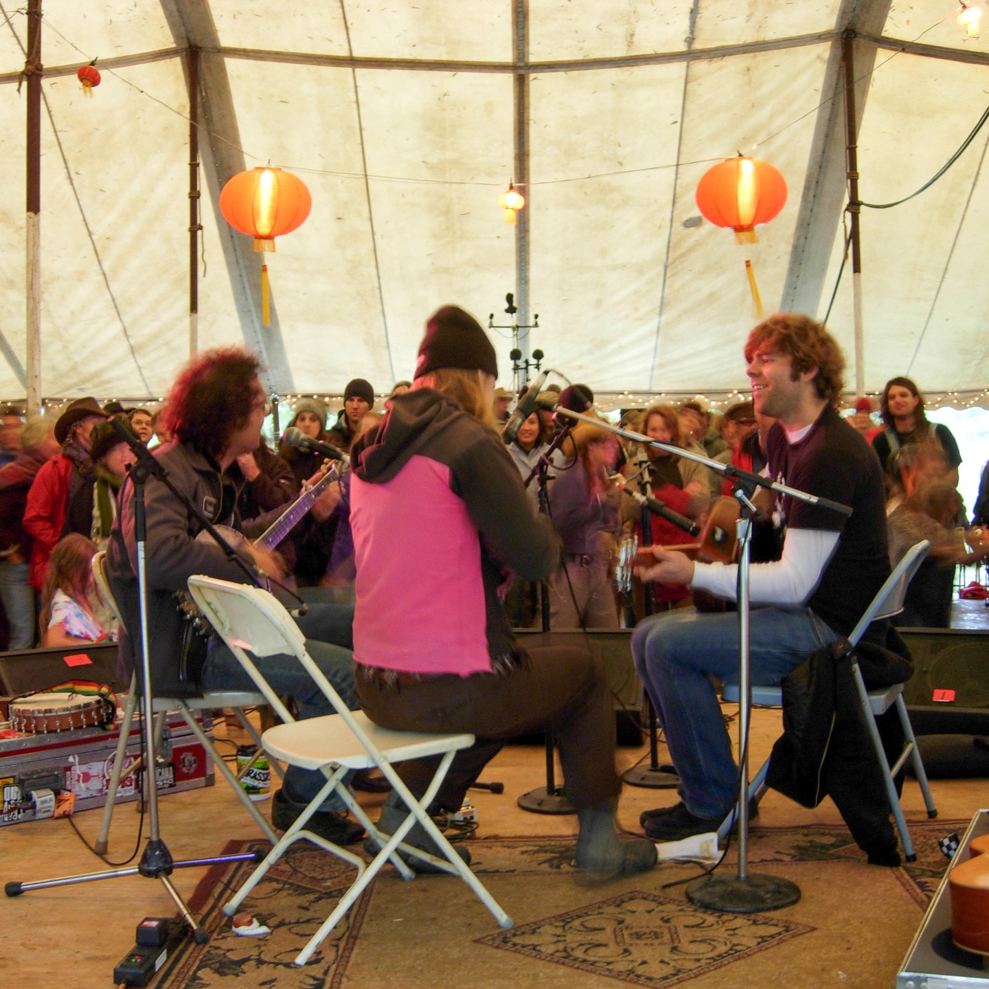 TurtleDuhks at Shakori Hills · Dance Tent